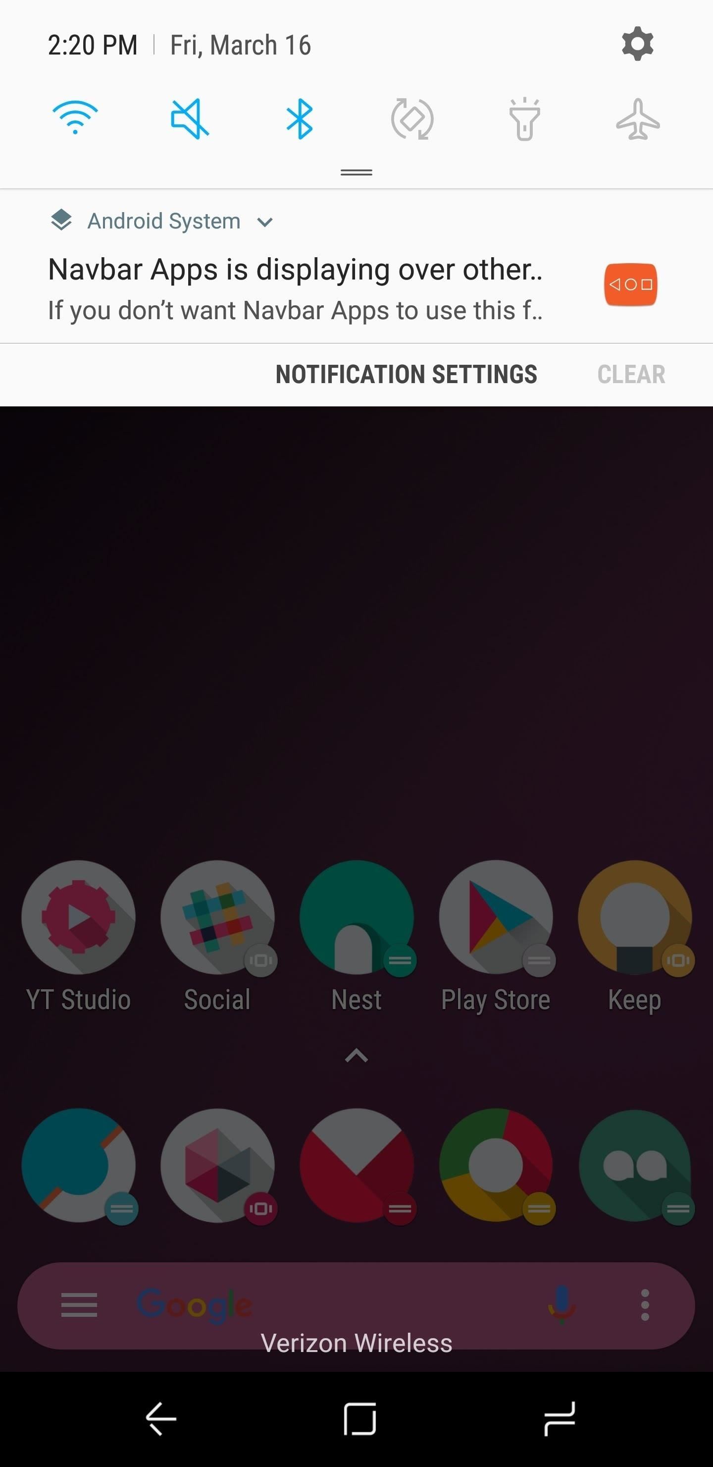 How to Disable Those Annoying 'Displaying Over Other Apps' Notifications on Your Galaxy S9