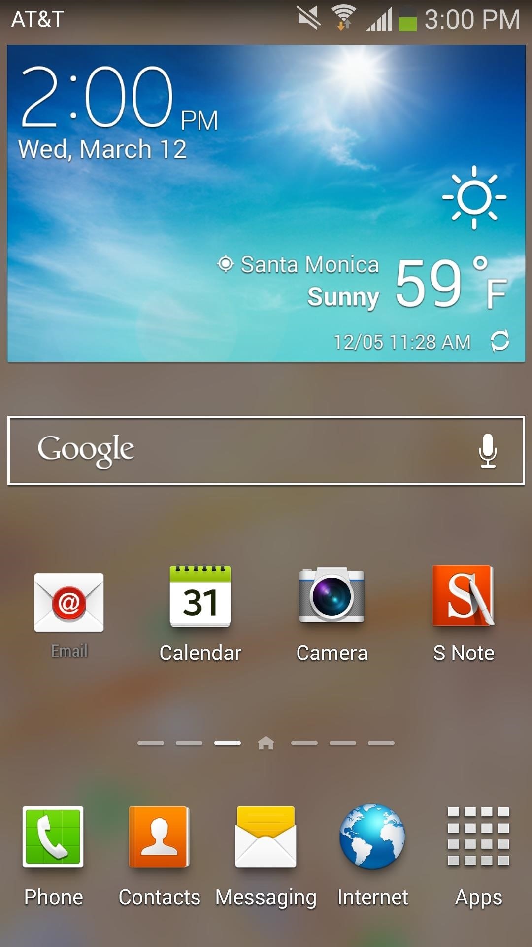 How to Set Your Current Location & Weather Forecast as Your Galaxy Note 3's Wallpaper