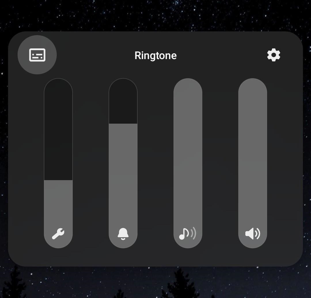 Have You Pressed This Little Button in Your Galaxy's Volume Panel Yet?