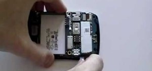 Replace the LCD screen on the BlackBerry Curve 8900