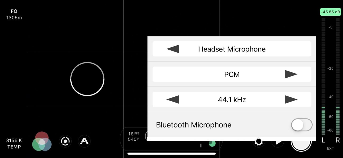 Choose Which Microphone Your Phone Uses When Recording Video in Fimic Pro (To Capture Clearer Audio)