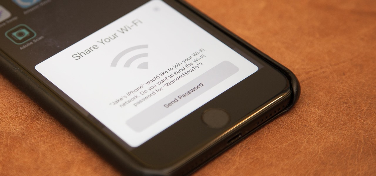 Instantly Share Wi-Fi Passwords from Your iPhone to Other iOS 12 Devices Nearby