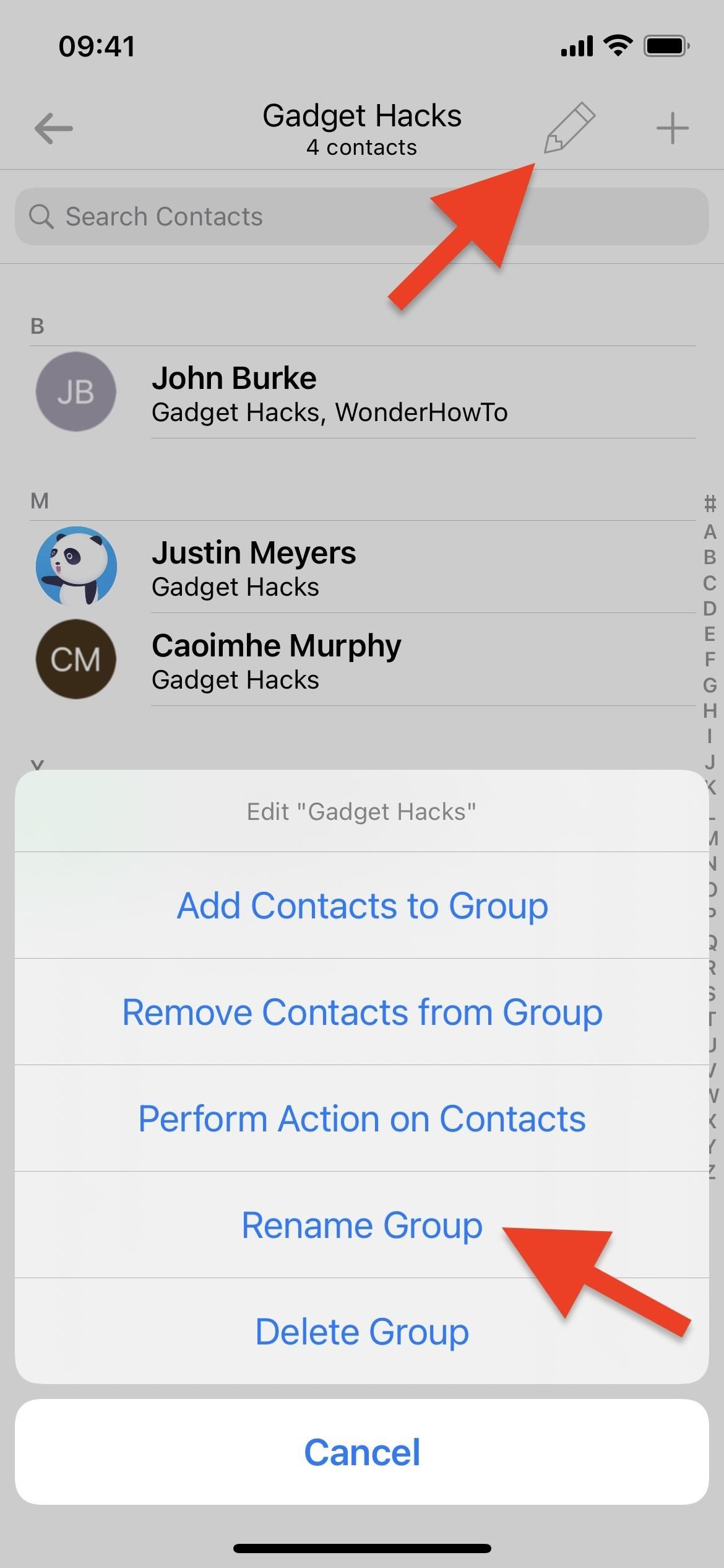 L'astuce pour gérer les groupes de contacts iCloud directement depuis votre iPhone (puisque l'application Contacts d'Apple ne vous le permettra pas)