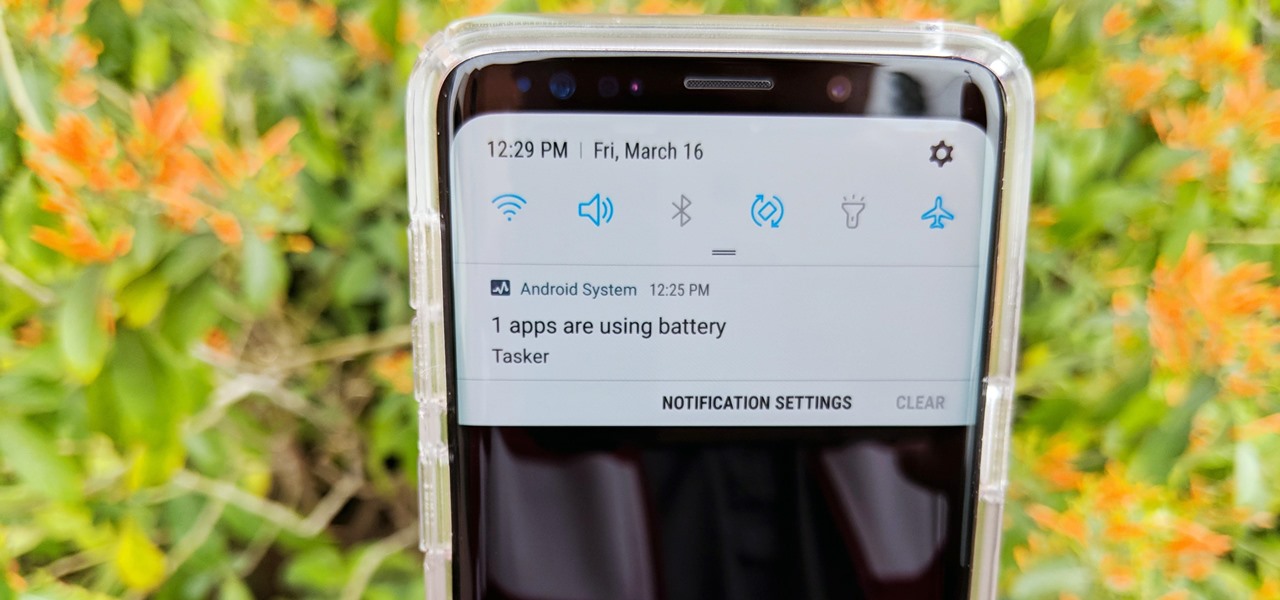 Get Rid of the 'Apps Are Using Battery' Notification on the Galaxy S9