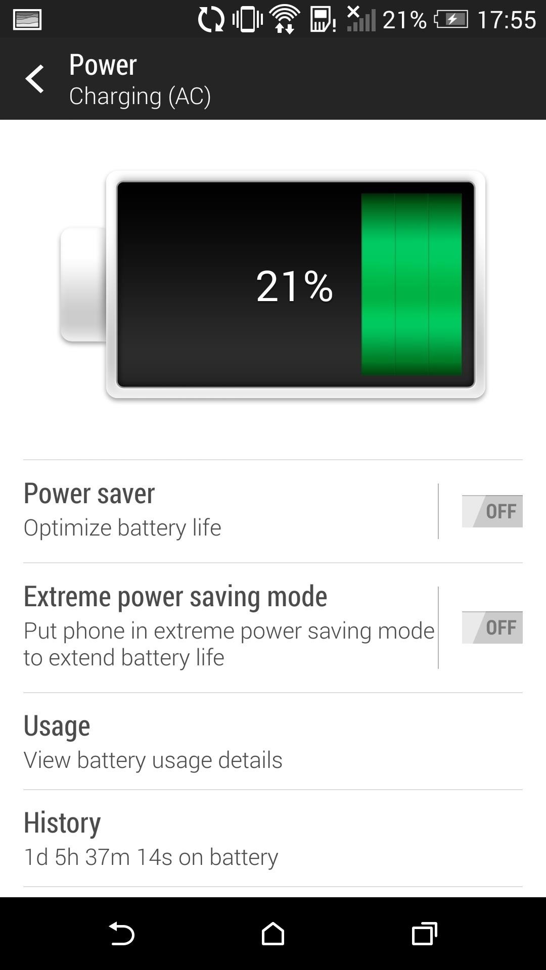 Make Your HTC One’s Battery Last All Day Long Using These Power-Saving Settings