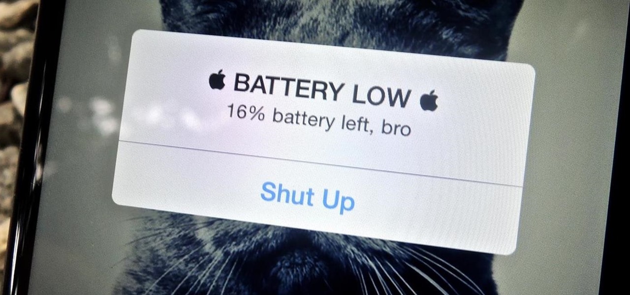 Take Full Control Over “Low Battery” Alerts on Your « & iPhone :: Gadget Hacks