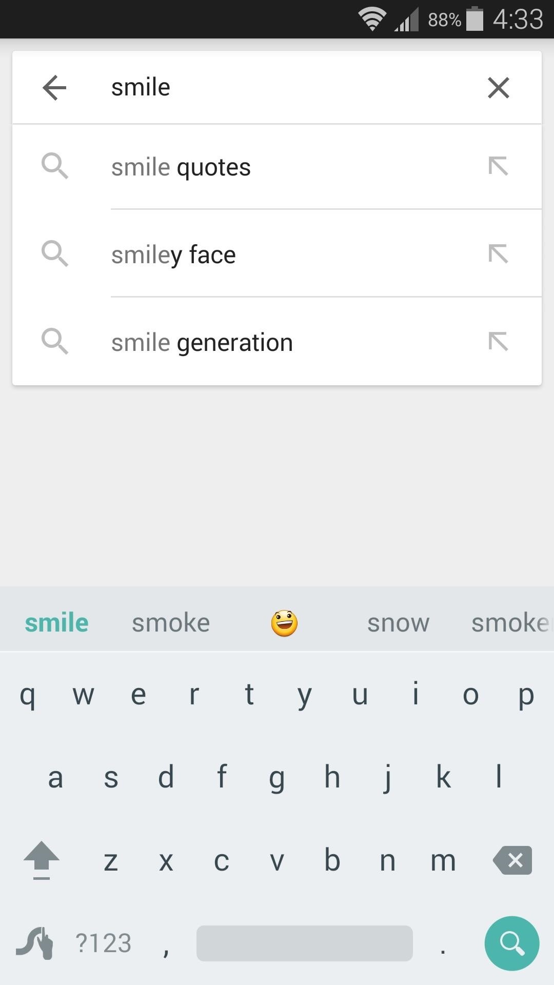 Get Rid of Emoji Suggestions in the New Version of Swype for Android