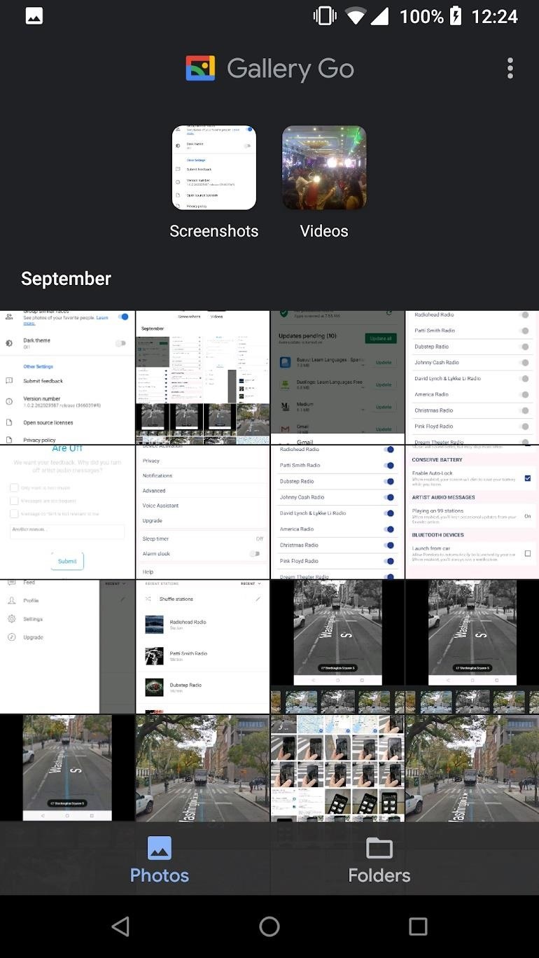 How to Enable Dark Mode in Google's New Gallery Go App