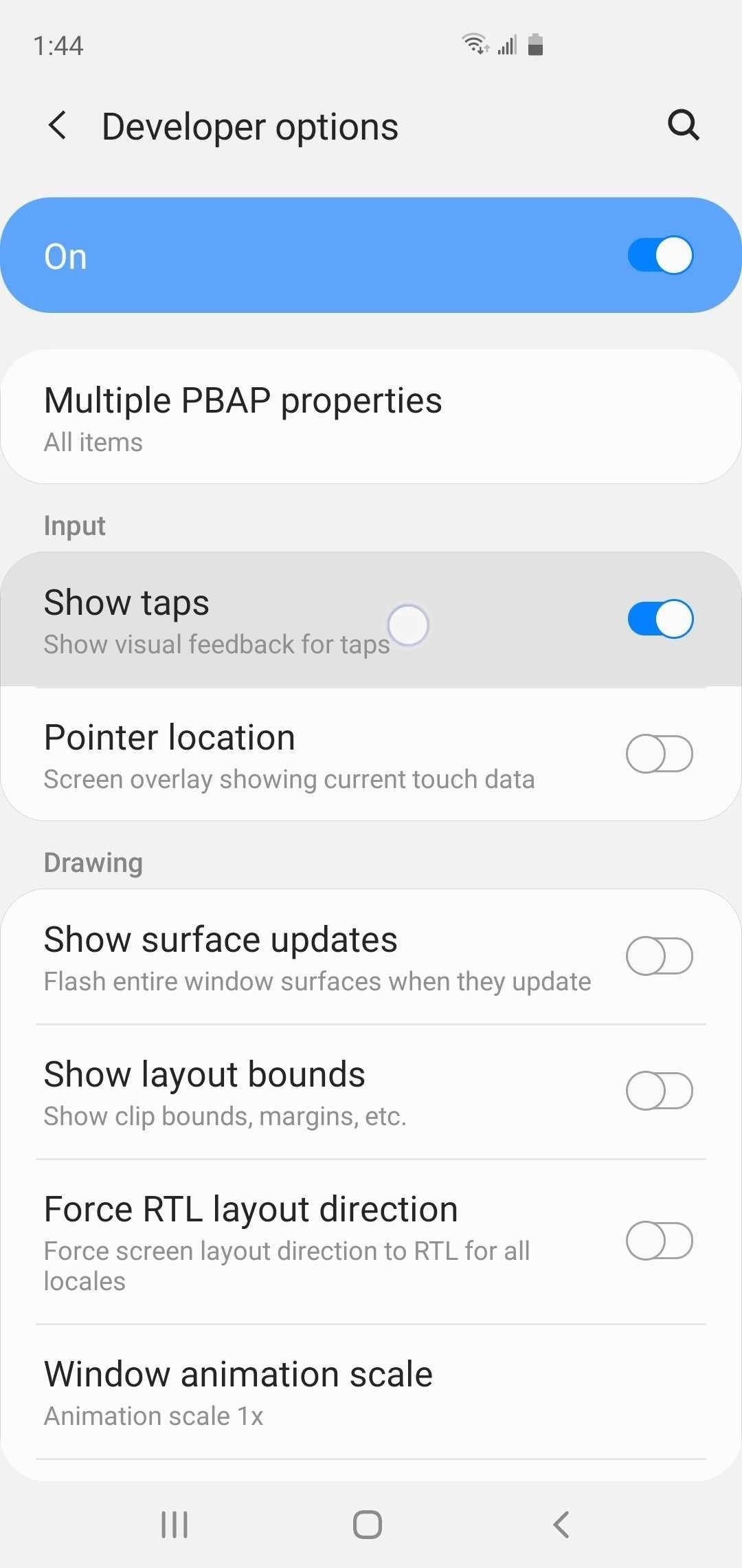 How to Show Screen Touches with Samsung's New Built-in Screen Recorder