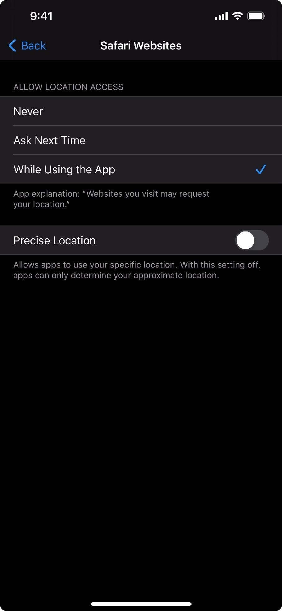 How to Stop Websites from Asking to Use Your Location Every Single Time for Uninterrupted Browsing in Safari