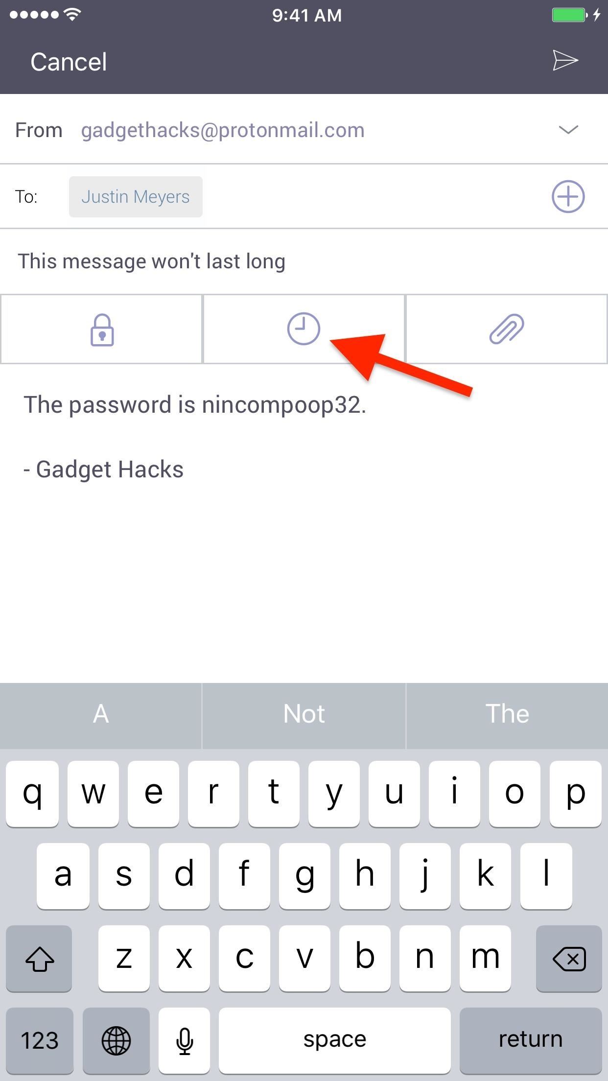 ProtonMail 101: How to Send Self-Destructing Emails