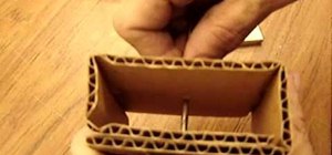 Build a simple carboard magnet generator