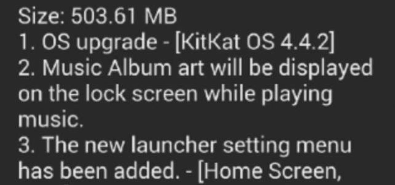 KitKat Rolling Out Right Now for the Sprint & U.S. Cellular Variants of the Samsung Galaxy Note 3