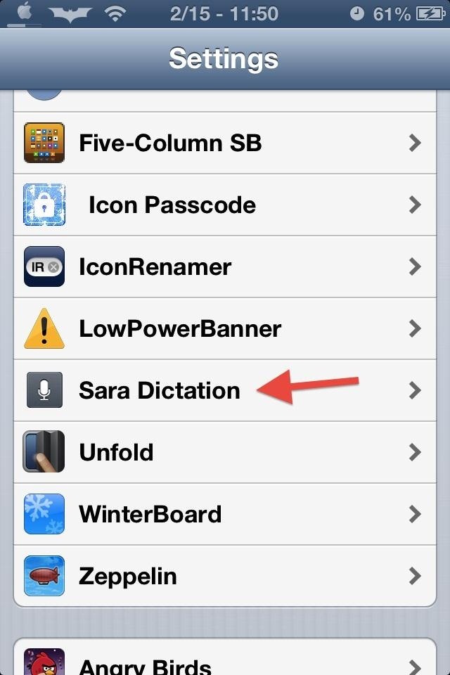How to Get Talk-to-Text on Your Jailbroken iPhone with the Siri Clone Sara