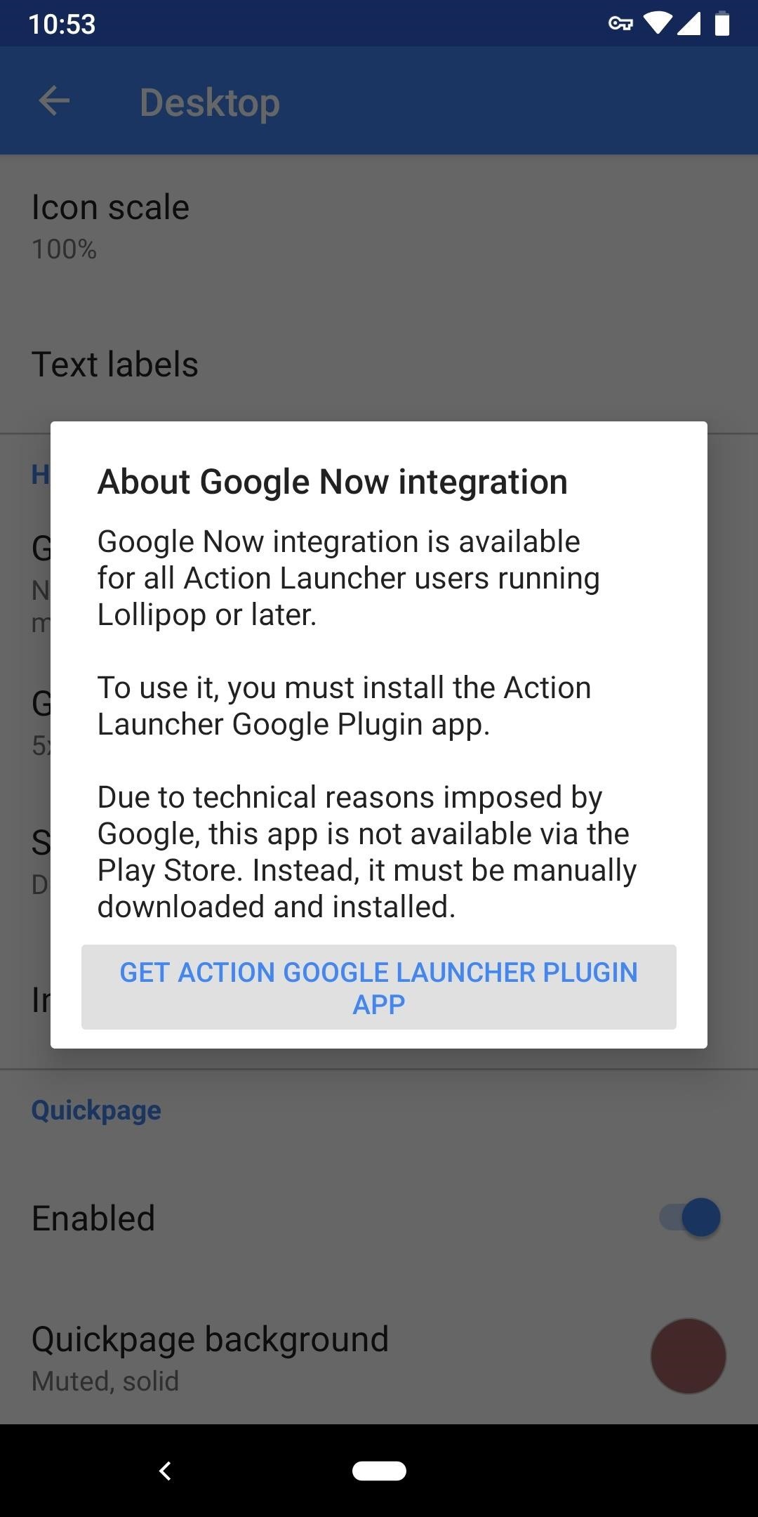 How to Enable Google Now Integration in Action Launcher