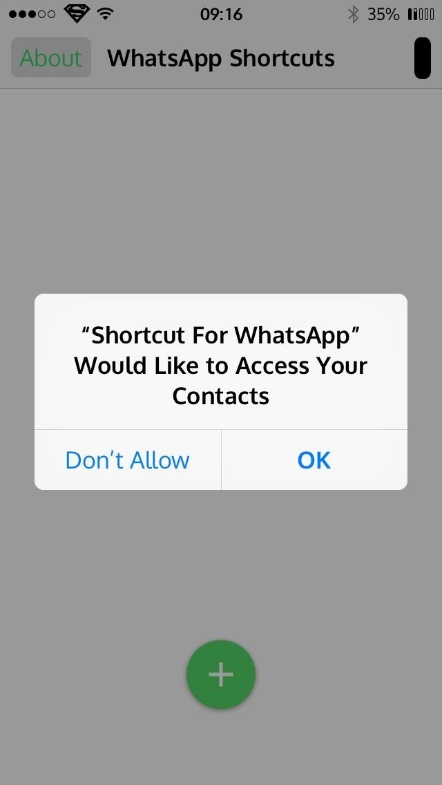 Get Faster Access to Your Favorite WhatsApp Contacts on Your iPhone