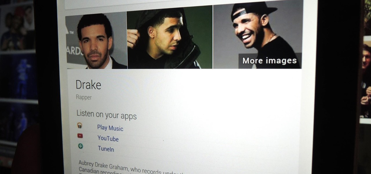 From Search to Music with a Single Click Using Google Now