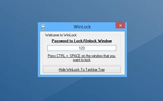 How to Password Protect and Hide Any Window in the System Tray with WinLock