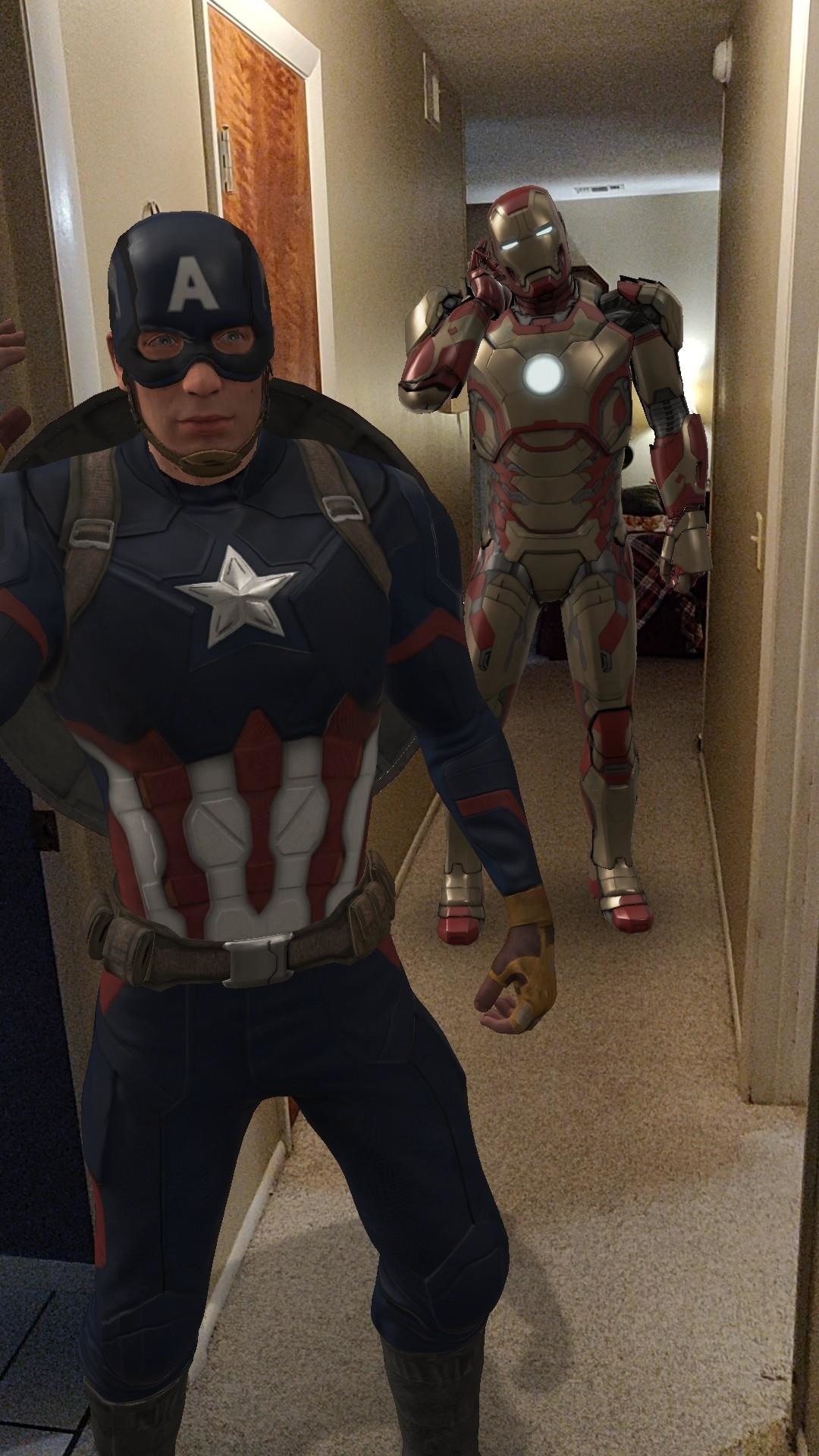 How to Get Google's Avengers AR Sticker Packs on Any Android Device with ARCore
