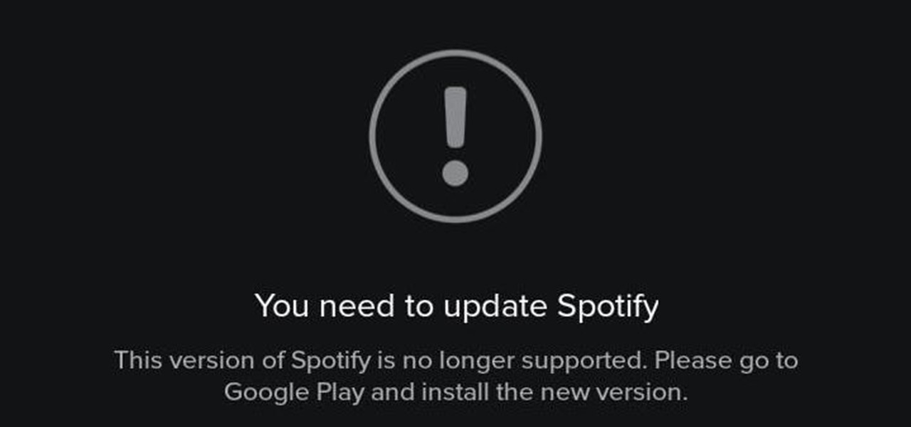 Spotify Users Need to Update Their Android App Right Now