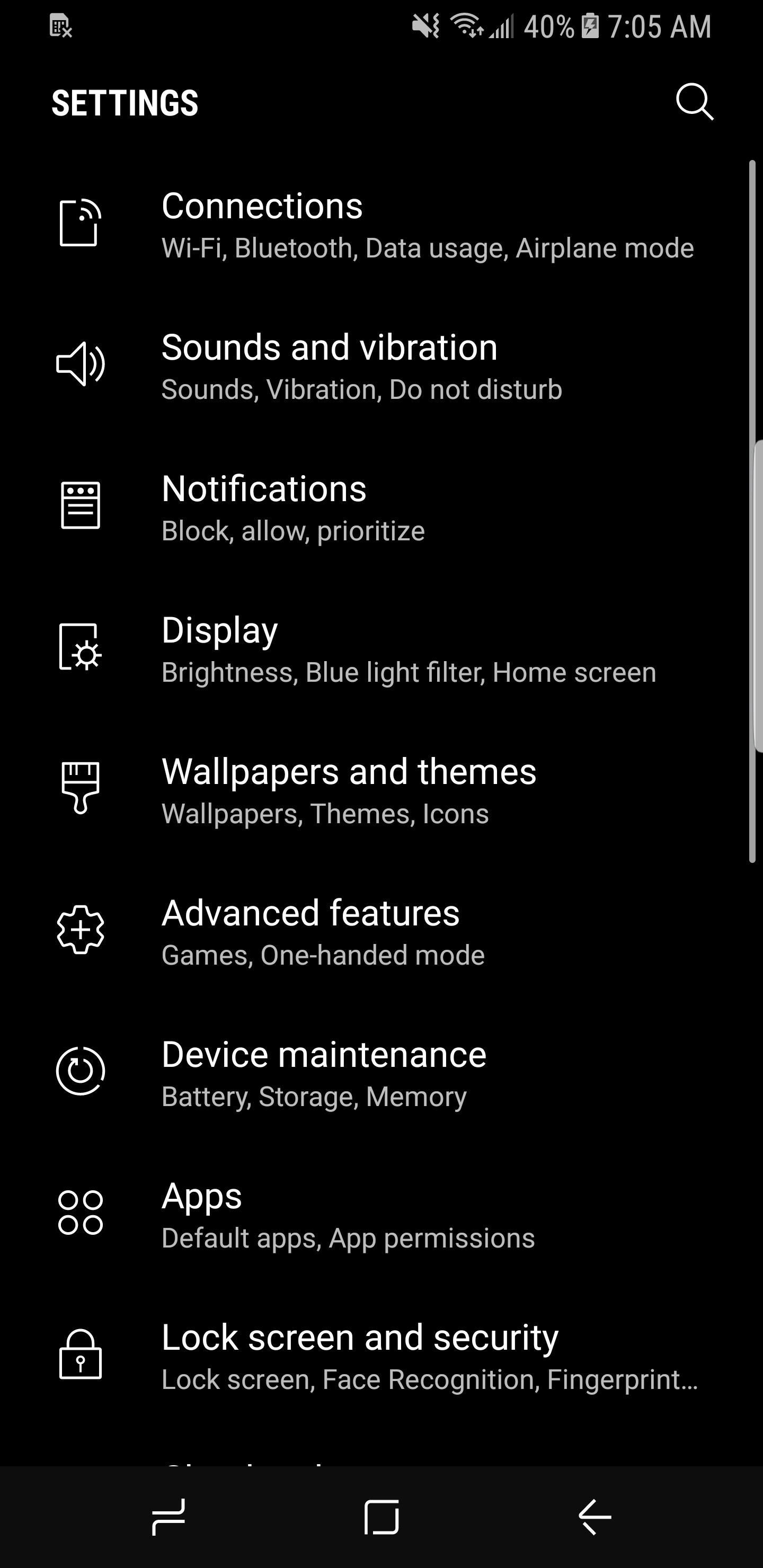 Get a System-Wide Dark Theme on Your Galaxy S8 — No Root Needed
