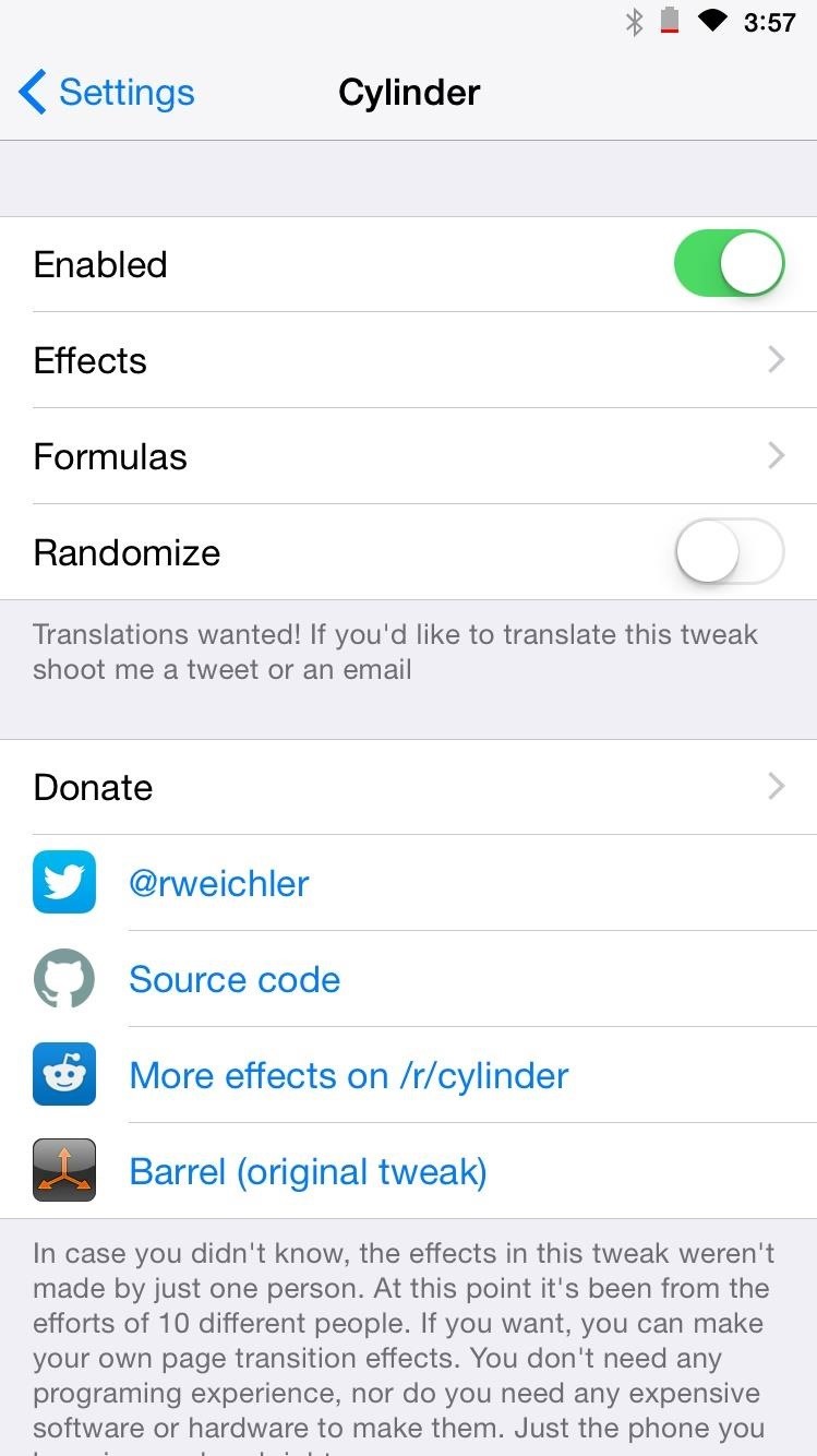 How to Enable 3D Transitional Effects When Swiping Through Your iPhone Home Screen