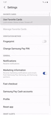 How to Disable Samsung Pay on Your Galaxy S20's Home Screen