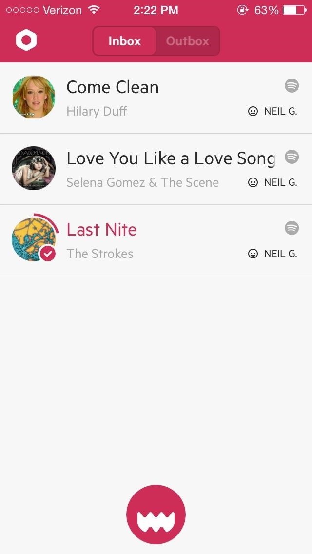 Share Songs from Any Music Service on Your iPhone to Anyone Using Craaave for iOS