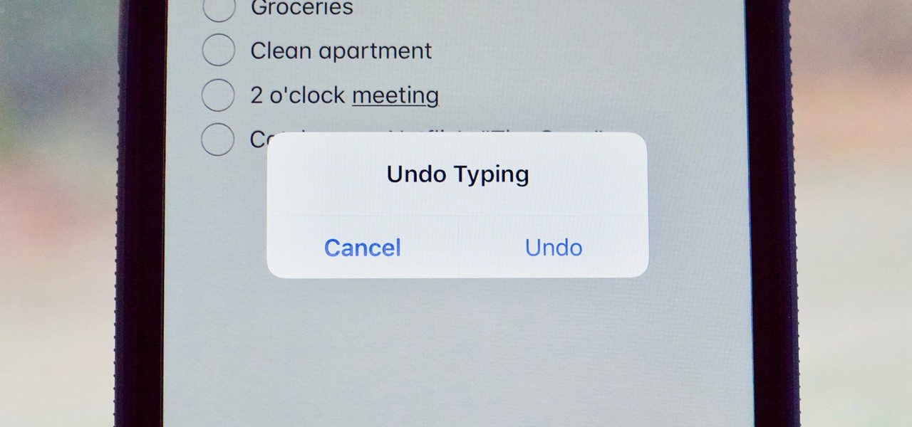 How to Undo Typing, Sketch Strokes, Deletions & More on Your iPhone