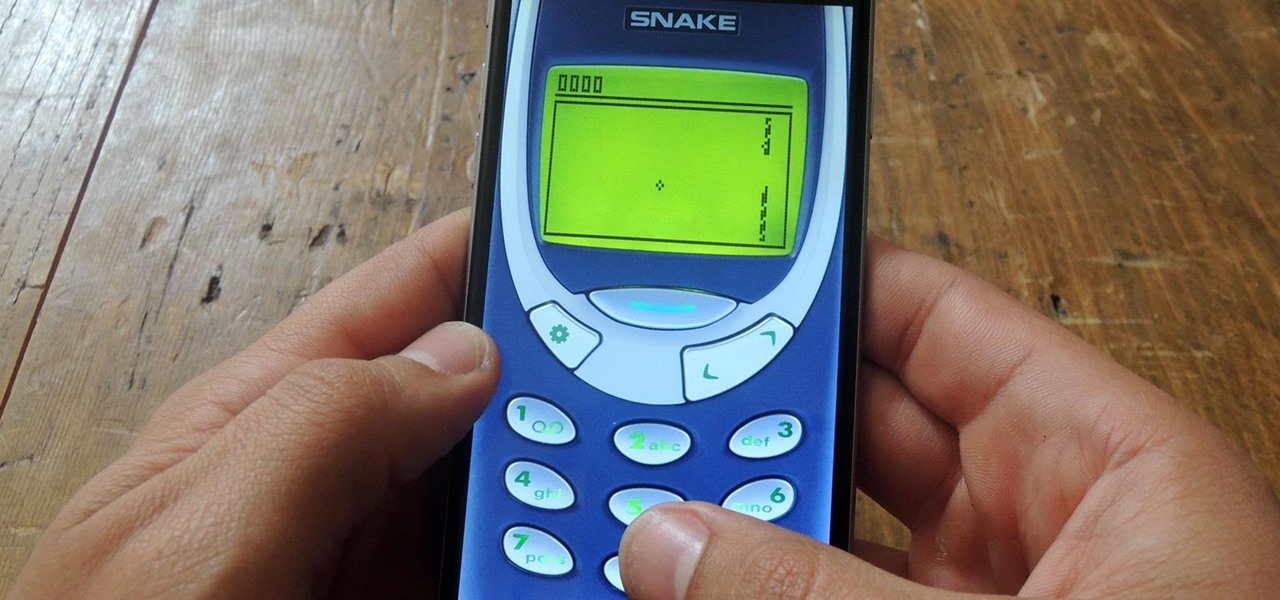 Snake Game Nokia Phone