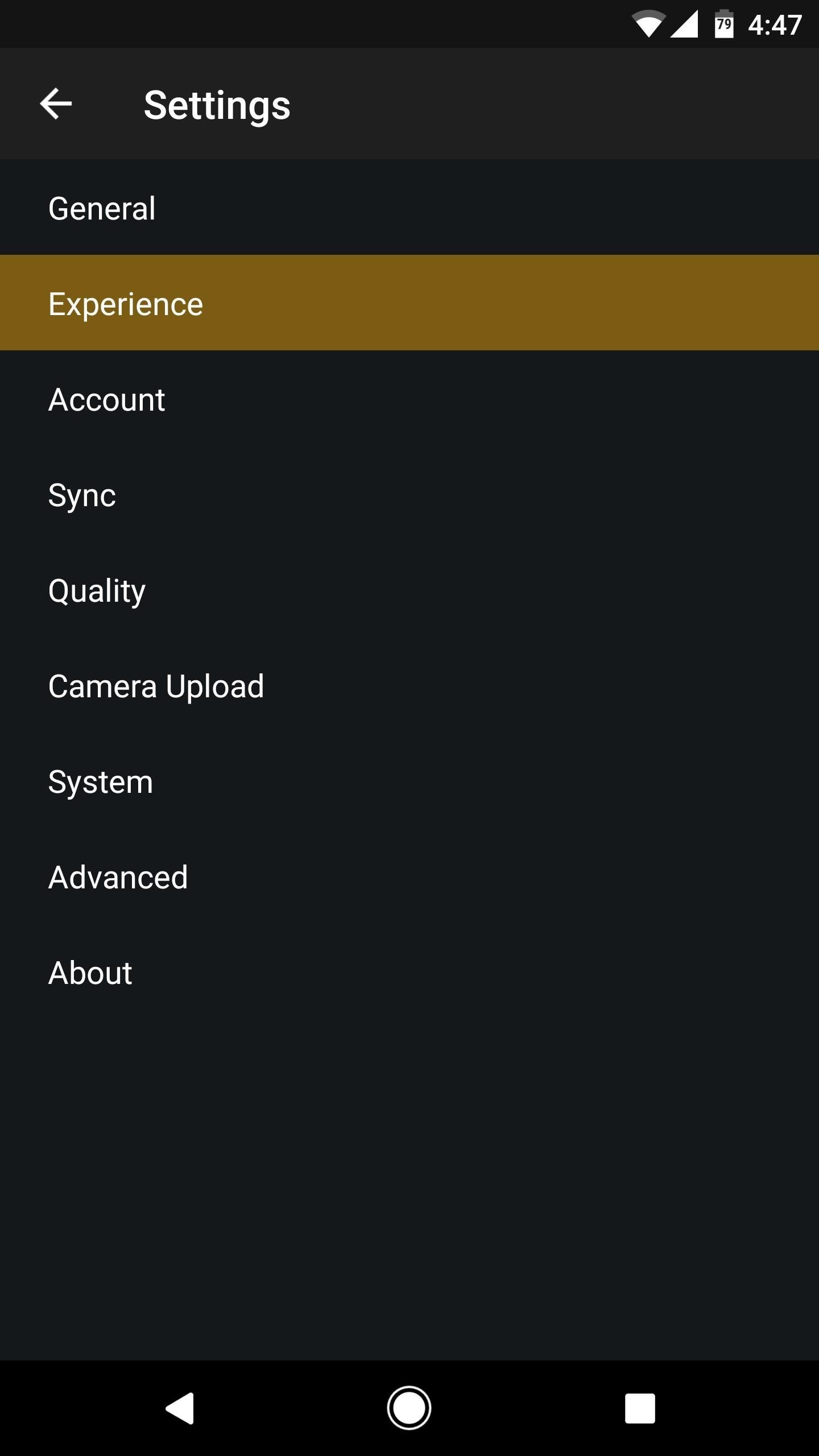 Plex 101: How to Disable Auto Play for TV Episodes