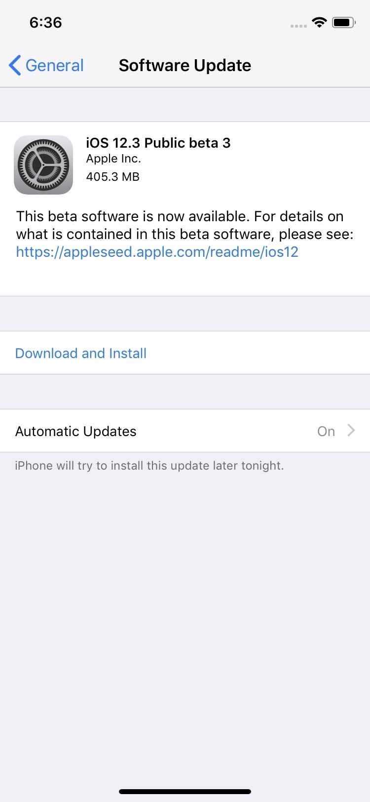 Apple Pushed Out iOS 12.3 Public Beta 3 for iPhone with Updates for Accessibility & Time Issues