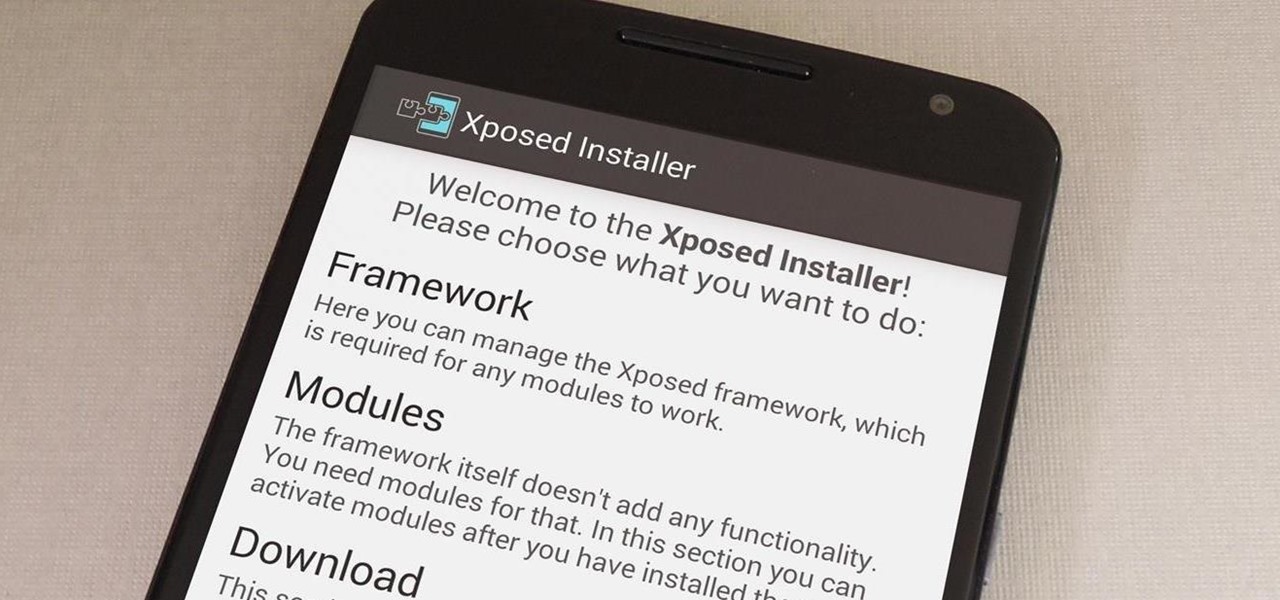 Xposed Framework Coming Soon for Lollipop