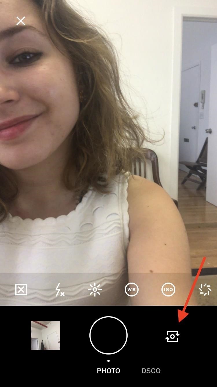 VSCO 101: How to Use the Selfie Camera on Your iPhone