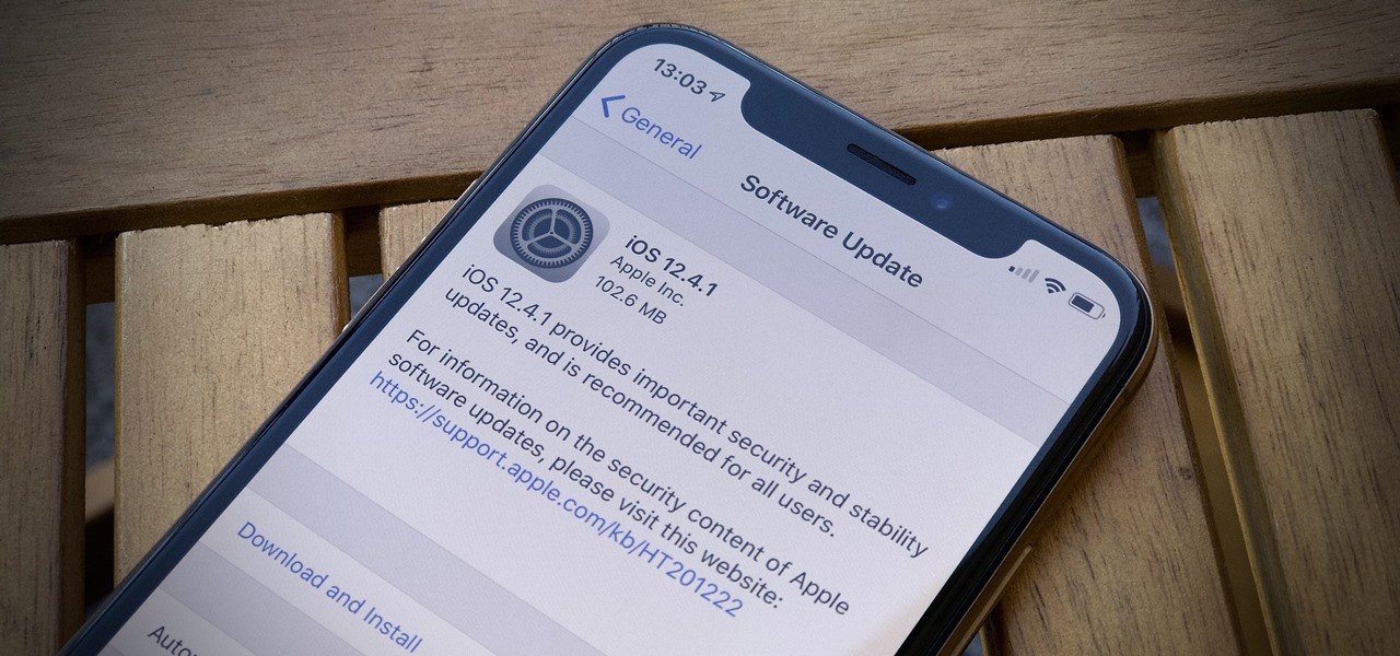 Apple's iOS 12.4.1 for iPhone Fixes Jailbreak Vulnerability, 12.4.2 Patches Other Security Issue