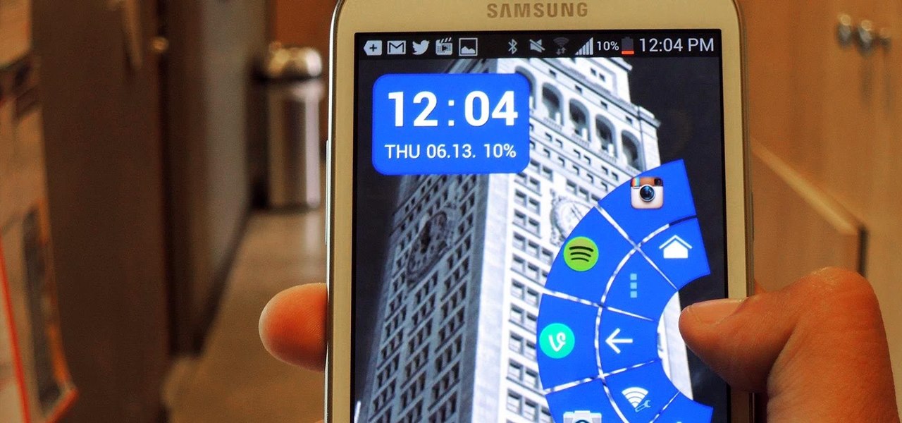 Add Thumb-Friendly Pie Controls to Your Samsung Galaxy Note 2 for More Efficient Use with One Hand