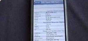 Open XML support on your iPhone