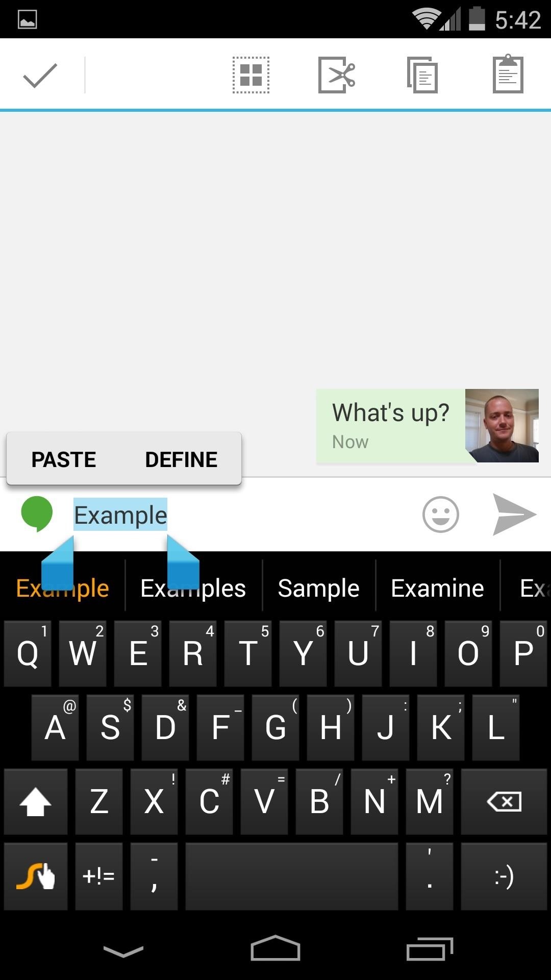 How to Add a “Define Word” Option to the Copy/Paste Menu on Your Nexus 5