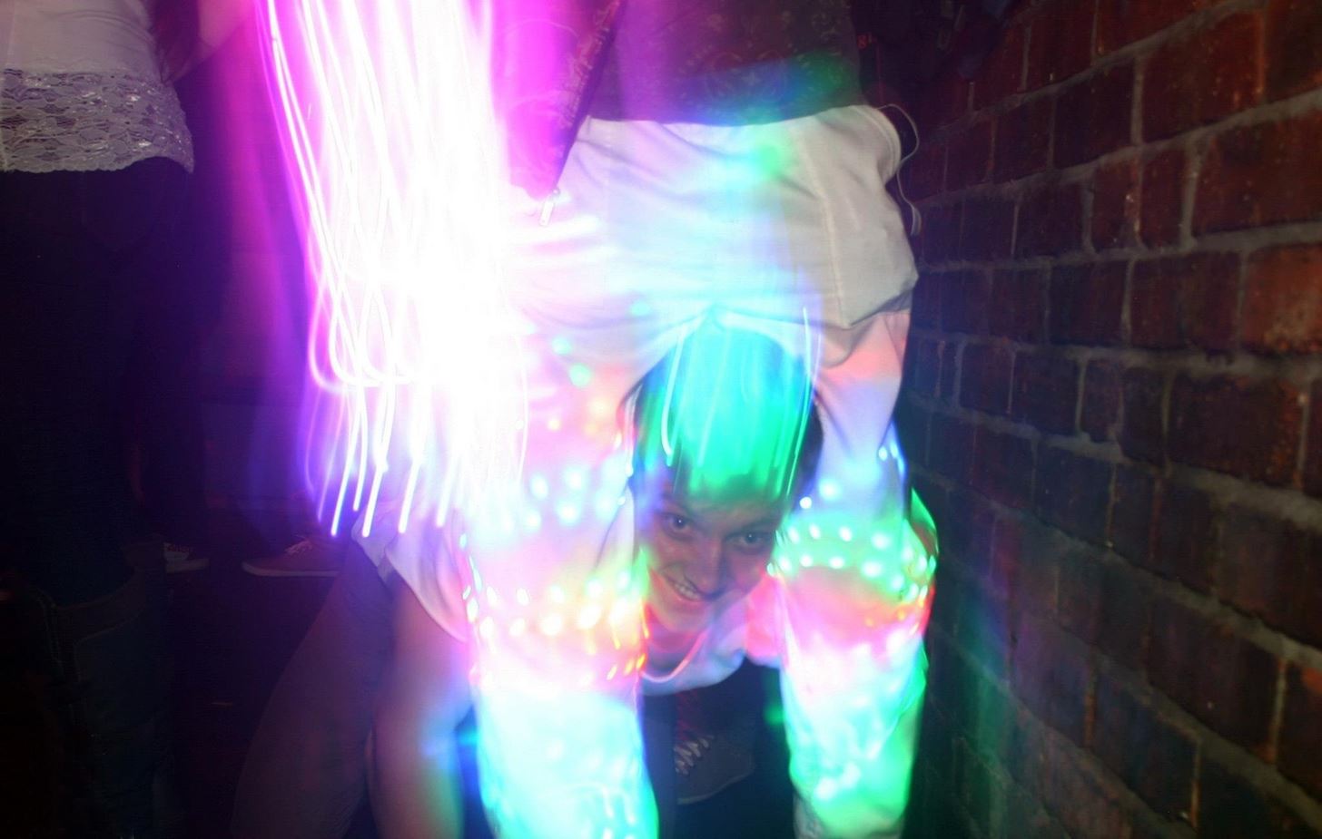 Be the 'Light' of the Party with This DIY Flashing LED Suit