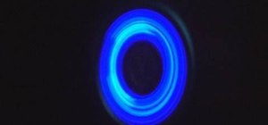 Attach a few spin-activated LED lights to a yo-yo