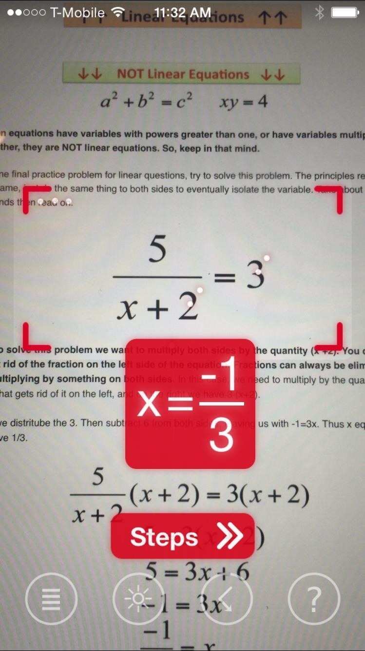 Use Your iPhone's Camera to Solve Difficult Math Problems Instantly