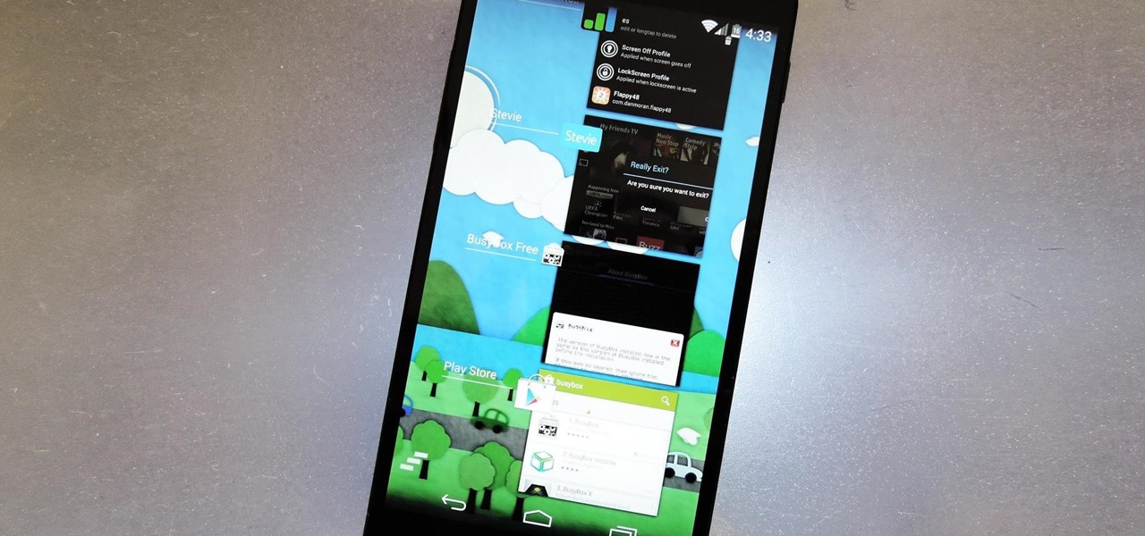Show Live Wallpapers in the Recent Apps Menu on Your Nexus 5 or Other Nexus Device