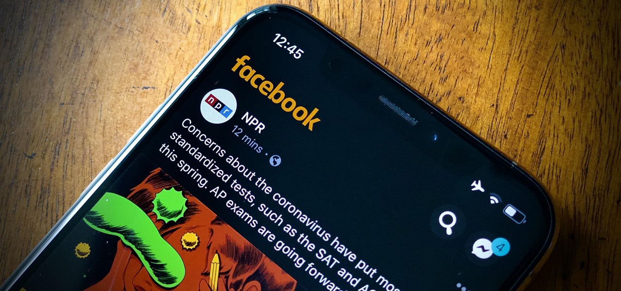 Enable Dark Mode in Facebook's iOS & Android Apps