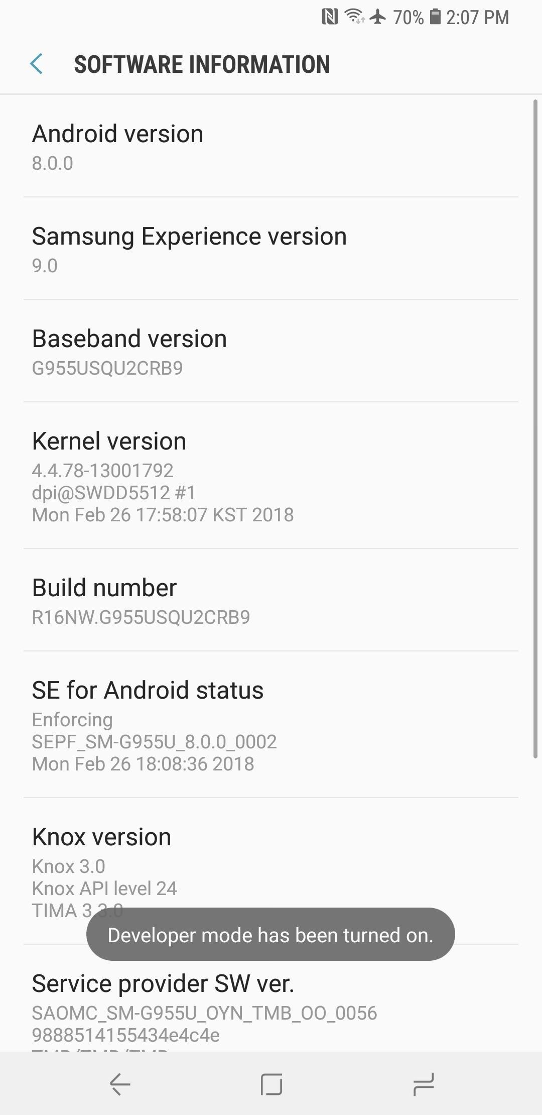 How to Activate Developer Options on Your Galaxy S9