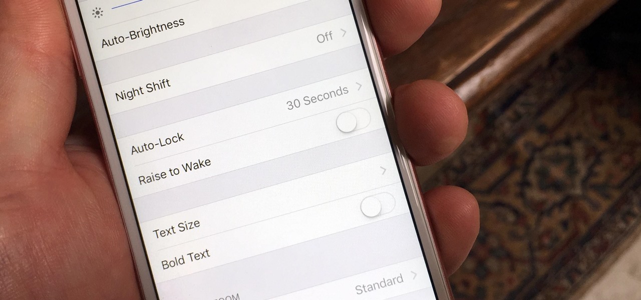 Stop Your iPhone's Screen from Randomly Turning On in iOS 10