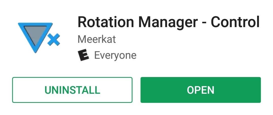 Control Screen Rotation for Individual Android Apps—No Root Needed