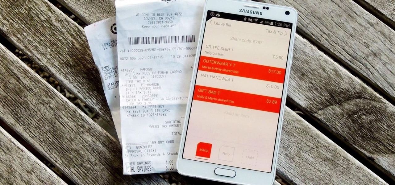 Use Your Phone's Camera to Split Bills More Easily with Friends