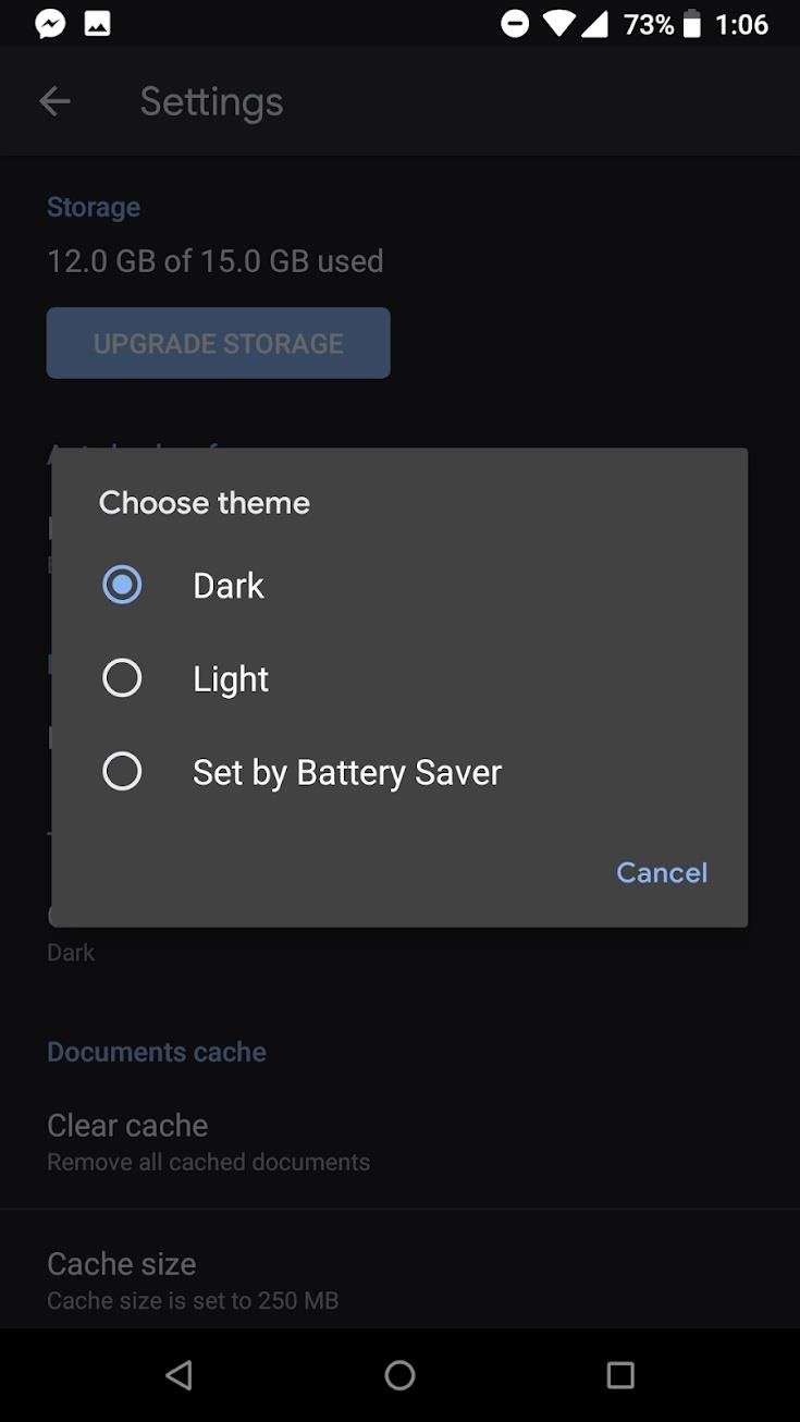 How to Enable Google Drive's Dark Mode on Any Android Phone