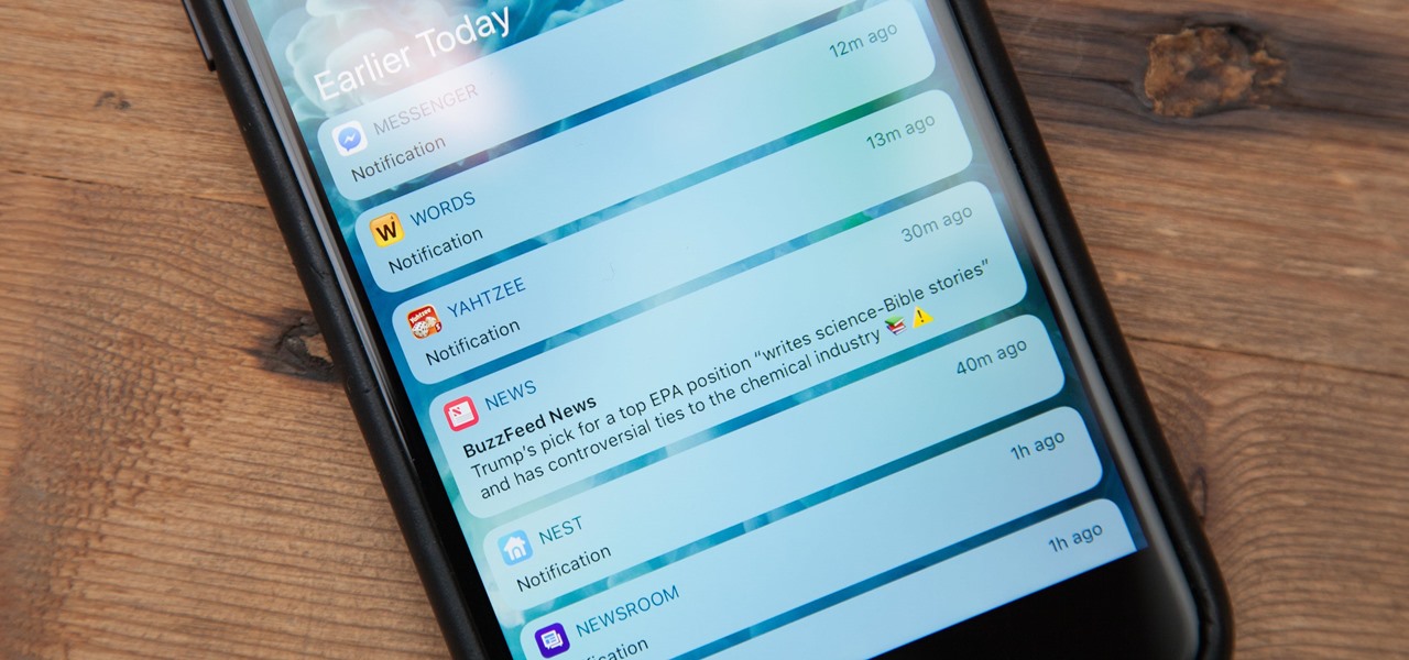Disable Notification Previews for All Apps in iOS 11