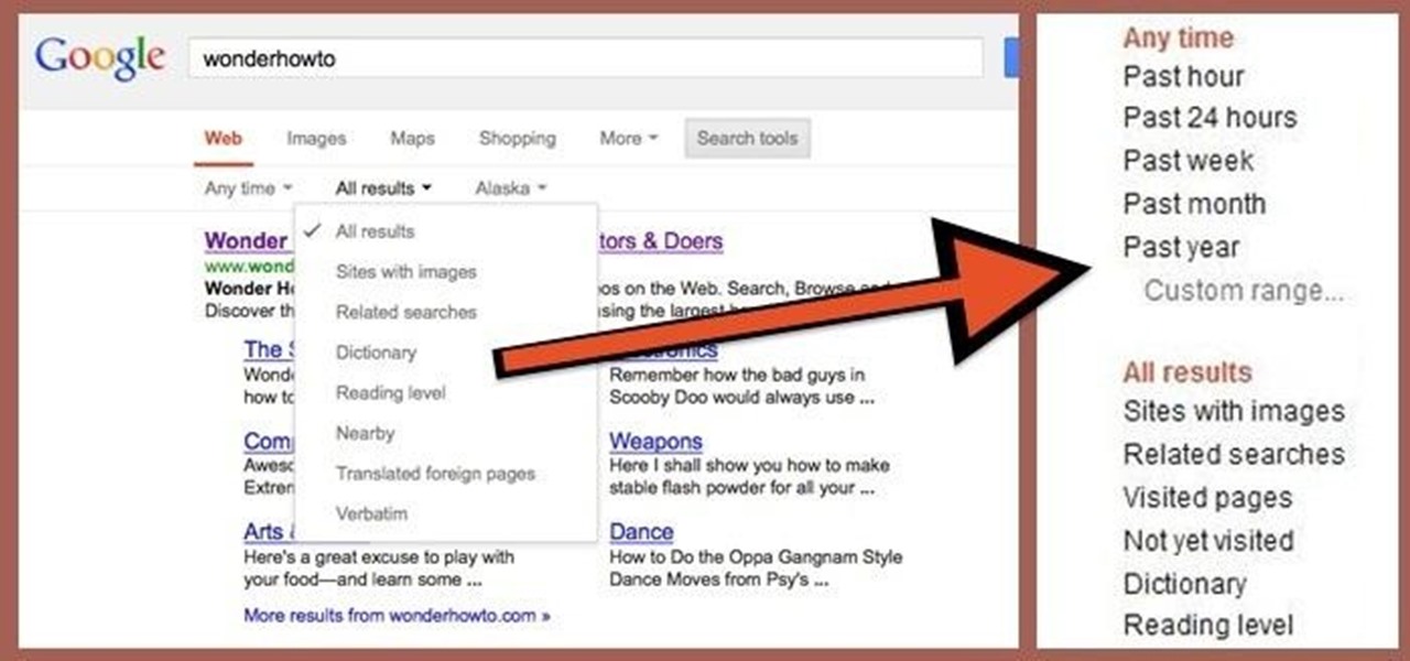 Put Google's Search Tools Back on the Left Sidebar